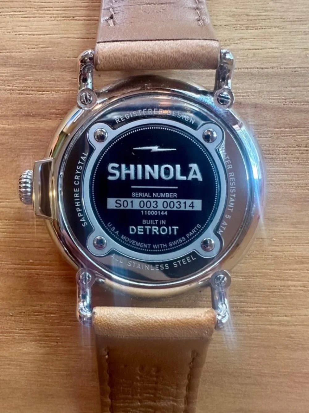 Shinola Runwell 40mm Blue Dial Argonite-1069 Detroit | Original Box & Full Set